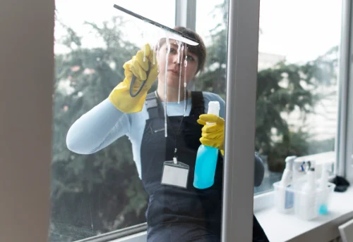 Nettoyage de vitres intérieures et extérieures à Hennezel